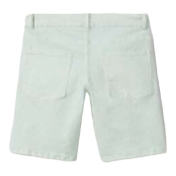 ZARA Kids | Light Turquoise | SOLID COLOR STRAIGHT SHORTS - Picture 3 of 6